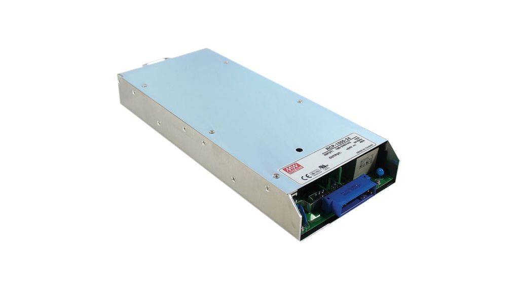 1 Output Rack Mount Power Supply, 960W, 24V, 40A